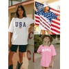 image:imageATHMILE Womens Oversized T Shirts Short Sleeve Workout Tops  Cotton Casual Loose Fit Basic Graphics Gym Summer Plus Size Fashion ClothesMamapink