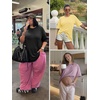 image:imageATHMILE Womens Oversized T Shirts Short Sleeve Workout Tops  Cotton Casual Loose Fit Basic Graphics Gym Summer Plus Size Fashion ClothesNavy