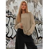 image:imageATHMILE Womens Oversized T Shirts Short Sleeve Workout Tops  Cotton Casual Loose Fit Basic Graphics Gym Summer Plus Size Fashion ClothesZkhaki