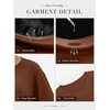 image:imageATHMILE Womens Oversized T Shirts Short Sleeve Workout Tops  Cotton Casual Loose Fit Basic Graphics Gym Summer Plus Size Fashion ClothesZlight Brown