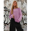 image:imageATHMILE Womens Oversized T Shirts Short Sleeve Workout Tops  Cotton Casual Loose Fit Basic Graphics Gym Summer Plus Size Fashion ClothesZpurple