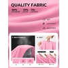 image:imageATHMILE Womens Oversized T Shirts Summer Tops Spring Casual Loose Fit Workout Short Sleeve 2026 Beach VacationPink