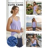 image:imageATHMILE Womens Tank Tops Sleeveless Summer Top Spaghetti Strap  Flowy Boho ClothesLoose Spring Shirt Loose FitBeach Vacation Camisole EyeletPurple