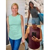 image:imageATHMILE Womens Tank Tops Summer Spring Sleeveless Casual Cute Basic Trendy Loose Flowy Beach Shirt Vacation Outfits 2026Purple Blue