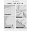 image:imageATHMILE Womens V Neck 34 Sleeve T Shirts Spring Summer Tops Tunic Casual Tees Henley Beach Vacation Basic Fashion ClothesShortwhite