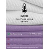 image:imageATHMILE Womens Wide Leg Sweatpants High Waisted Baggy Teen Girl Pants  Fall Fashion Winter Clothes Lounge Travel Joggers With PocketsLight Purple