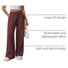 image:imageATHMILE Womens Wide Leg Sweatpants High Waisted Baggy Teen Girl Pants  Fall Fashion Winter Clothes Lounge Travel Joggers With PocketsWine Red