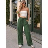 image:imageATHMILE Womens Wide Leg Sweatpants High Waisted Baggy Teen Girl Pants  Fall Fashion Winter Clothes Lounge Travel Joggers With PocketsXmas Green