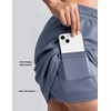 image:imageTwo Piece Skirt Sets for Women Summer Beach Vacation Outfits Mock Neck Tops Tennis Skirt Lounge Matching SetsBlue