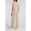 image:imageWomens 2 Piece Lounge Set Fashion Travel Outfits Summer Beach Vacation Tracksuit Comfy Wide Leg Airport LoungewearCbeige