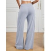 image:imageWomens Wide Leg Sweatpants Baggy Drawstring Sweat Pants  High Waisted Straight Leg Casual Fashion Fall Workout Gym JoggersBlue