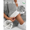 image:imageWomens Wide Leg Sweatpants Baggy Drawstring Sweat Pants  High Waisted Straight Leg Casual Fashion Fall Workout Gym JoggersGrey
