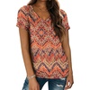 image:imageATHMILE T Womens Short Sleeve TShirts V Neck Summer Tops Basic Tees  Lightweight Breathable Casual Sorf Spring Summer Workout Outfits ClothesBoho