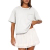 image:imageATHMILE Womens Crop Tops Workout Shirts Gym Oversized Spring Summer Basic Tees Short Sleeve Casual Loose Drop Shoulder 2026  Trendy Fashion Teen Girls Short Sleeve Casual Loose Drop Shoulder Plus Size Cute Clothes 2026White