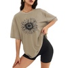 Sunflower Print Khaki