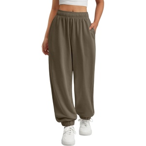image:imageATHMILE Sweatpants Women Wide Leg Baggy Lounge Sweat Pants  Cotton Straight Leg High Waisted Casual Fashion Fall Workout Gym JoggersAcoffee