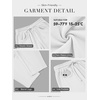 image:imageATHMILE Barrel Sweatpants Women Wide Leg Baggy Lounge Casual Pants  Cotton Fall Winter Teen Girl Fashion Comfy Flowy with PocketAwhite