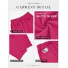 image:imageATHMILE Barrel Sweatpants Women Wide Leg Baggy Lounge Casual Pants  Cotton Fall Winter Teen Girl Fashion Comfy Flowy with PocketRose Red