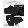 image:imageATHMILE Barrel Sweatpants Women Y2K Wide Leg Baggy Lounge Sweat Pants with Pockets Plus Size Drawstring JoggersBlack