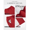 image:imageATHMILE Barrel Sweatpants Women Y2K Wide Leg Baggy Lounge Sweat Pants with Pockets Plus Size Drawstring JoggersRed