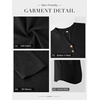 image:imageATHMILE Long Sleeve Shirts for Women 2026 Fall Outfits Henley Dressy Casual Tops Trendy Blouses Cute TShirts Fashion ClothesHalfblack