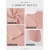 image:imageATHMILE Long Sleeve Shirts for Women 2026 Fall Outfits Henley Dressy Casual Tops Trendy Blouses Cute TShirts Fashion ClothesHalfcoral