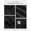 image:imageATHMILE Oversized Hoodies for Women Fashion V Neck Pullover Sweatshirts with Thumb Hole Y2k Clothes Fall Outfits 2026Black