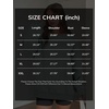 image:imageATHMILE Oversized Sweatshirt for Women Crewneck Fleece Long Sleeve Pullover Hoodies Tops Fall Fashion Outfits ClothesLablack