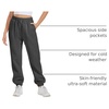 image:imageATHMILE Sweatpants Women Fall Fashion Baggy High Waisted Sweat Pants Winter Fleece Lined Lounge Joggers with Pockets 2026Black Grey