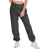 image:imageATHMILE Sweatpants Women Fall Fashion Baggy High Waisted Sweat Pants Winter Fleece Lined Lounge Joggers with Pockets 2026Black Grey