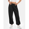 image:imageATHMILE Sweatpants Women Wide Leg Baggy Lounge Sweat Pants  Cotton Straight Leg High Waisted Casual Fashion Fall Workout Gym JoggersBblack