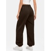 image:imageATHMILE Sweatpants Women Wide Leg Baggy Lounge Sweat Pants  Cotton Straight Leg High Waisted Casual Fashion Fall Workout Gym JoggersBbrown