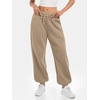 image:imageATHMILE Sweatpants Women Wide Leg Baggy Lounge Sweat Pants  Cotton Straight Leg High Waisted Casual Fashion Fall Workout Gym JoggersBcoffeegrey
