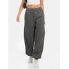 image:imageATHMILE Sweatpants Women Wide Leg Baggy Lounge Sweat Pants  Cotton Straight Leg High Waisted Casual Fashion Fall Workout Gym JoggersBdarkgrey