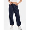 image:imageATHMILE Sweatpants Women Wide Leg Baggy Lounge Sweat Pants  Cotton Straight Leg High Waisted Casual Fashion Fall Workout Gym JoggersBnavy