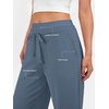 image:imageATHMILE Sweatpants Women Wide Leg High Waisted Baggy Lounge Casual Cotton Pants Fashion Y2K Gym Clothes for Fall WinterGrey Blue