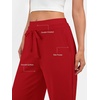 image:imageATHMILE Sweatpants Women Wide Leg High Waisted Baggy Lounge Casual Cotton Pants Fashion Y2K Gym Clothes for Fall WinterRed
