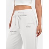 image:imageATHMILE Sweatpants Women Wide Leg High Waisted Baggy Lounge Casual Cotton Pants Fashion Y2K Gym Clothes for Fall WinterWhite