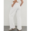 image:imageATHMILE Sweatpants Women Wide Leg High Waisted Baggy Lounge Casual Cotton Pants Fashion Y2K Gym Clothes for Fall WinterWhite