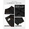 image:imageATHMILE Womens Baggy Barrel Sweatpants Wide Leg Drawstring Lounge Sweat Pants with PocketsBlack