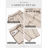 image:imageATHMILE Womens Baggy Barrel Sweatpants Wide Leg Drawstring Lounge Sweat Pants with PocketsLight Khaki
