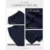 image:imageATHMILE Womens Baggy Wide Leg Pants Y2k Teen Girl Drawstring Track Pants Lounge Sweatpants Women 2026Navy