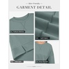 image:imageATHMILE Womens Casual Crew Neck Sweatshirt Loose Soft Long Sleeve Shirts Oversized Pullover Tops Fall OutfitsBlue