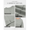 image:imageATHMILE Womens Casual Crew Neck Sweatshirt Loose Soft Long Sleeve Shirts Oversized Pullover Tops Fall OutfitsGrey