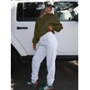 image:imageATHMILE Womens Oversized Hoodies Fleece Sweatshirts with Pocket  Drop Shoulder Fall ClothesTrendy Streetwear PulloverComfort Workout Winter OutfitsArmy Green