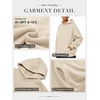 image:imageATHMILE Womens Oversized Hoodies Fleece Sweatshirts with Pocket  Drop Shoulder Fall ClothesTrendy Streetwear PulloverComfort Workout Winter OutfitsBeige