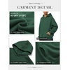 image:imageATHMILE Womens Oversized Hoodies Fleece Sweatshirts with Pocket  Drop Shoulder Fall ClothesTrendy Streetwear PulloverComfort Workout Winter OutfitsDark Green