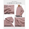 image:imageATHMILE Womens Oversized Hoodies Fleece Sweatshirts with Pocket  Drop Shoulder Fall ClothesTrendy Streetwear PulloverComfort Workout Winter OutfitsDark Pink