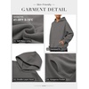image:imageATHMILE Womens Oversized Hoodies Fleece Sweatshirts with Pocket  Drop Shoulder Fall ClothesTrendy Streetwear PulloverComfort Workout Winter OutfitsDark Grey