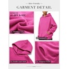 image:imageATHMILE Womens Oversized Hoodies Fleece Sweatshirts with Pocket  Drop Shoulder Fall ClothesTrendy Streetwear PulloverComfort Workout Winter OutfitsHot Pink
